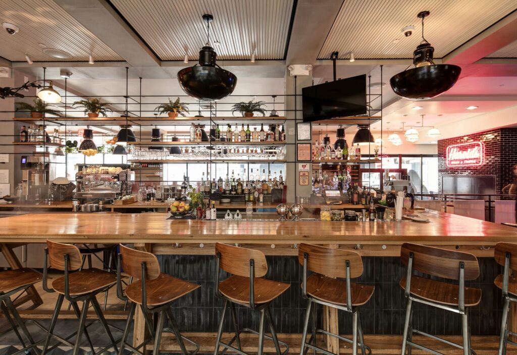 Arlo SoHo restaurant and bar space