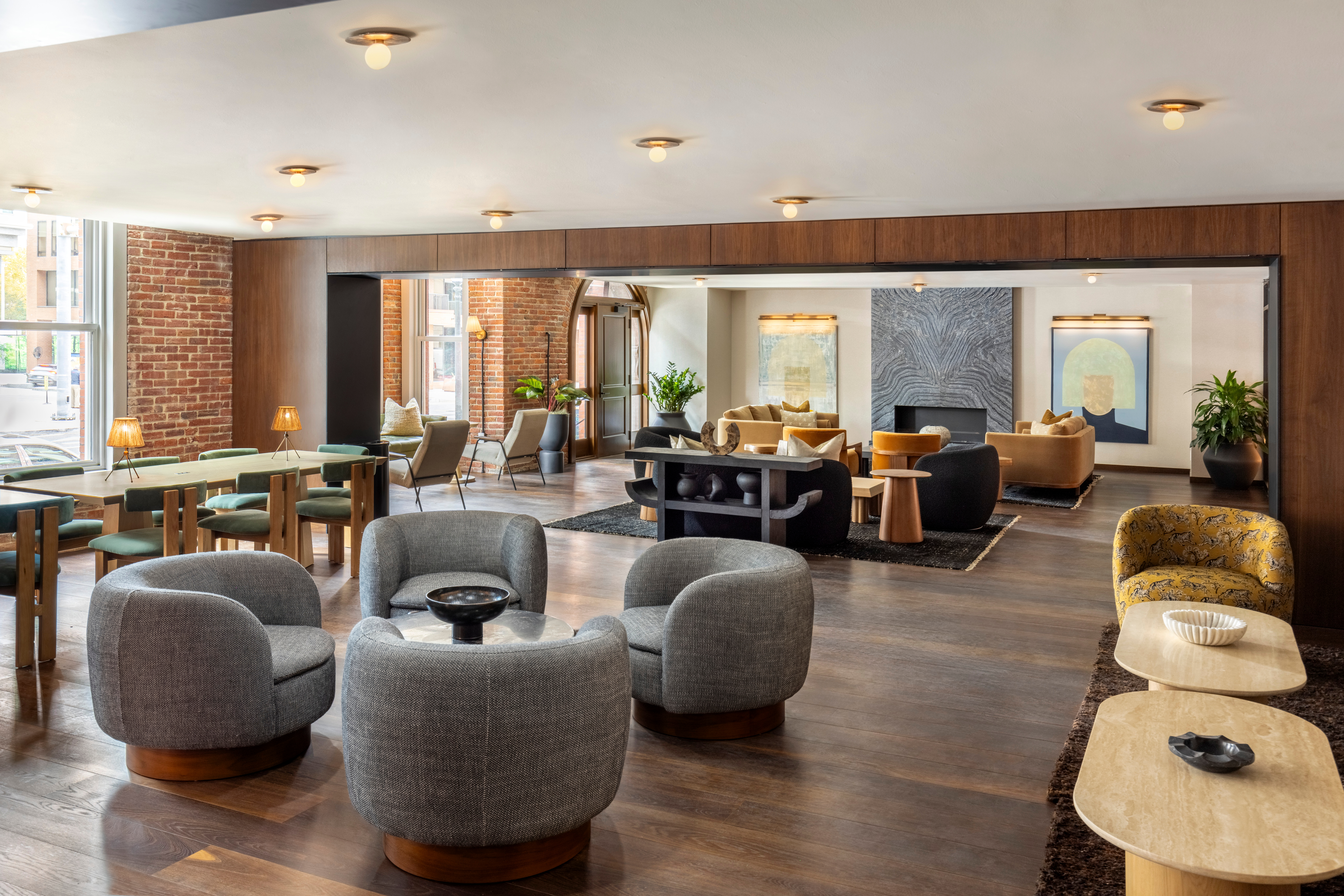 Fireplace Lounge Event Space