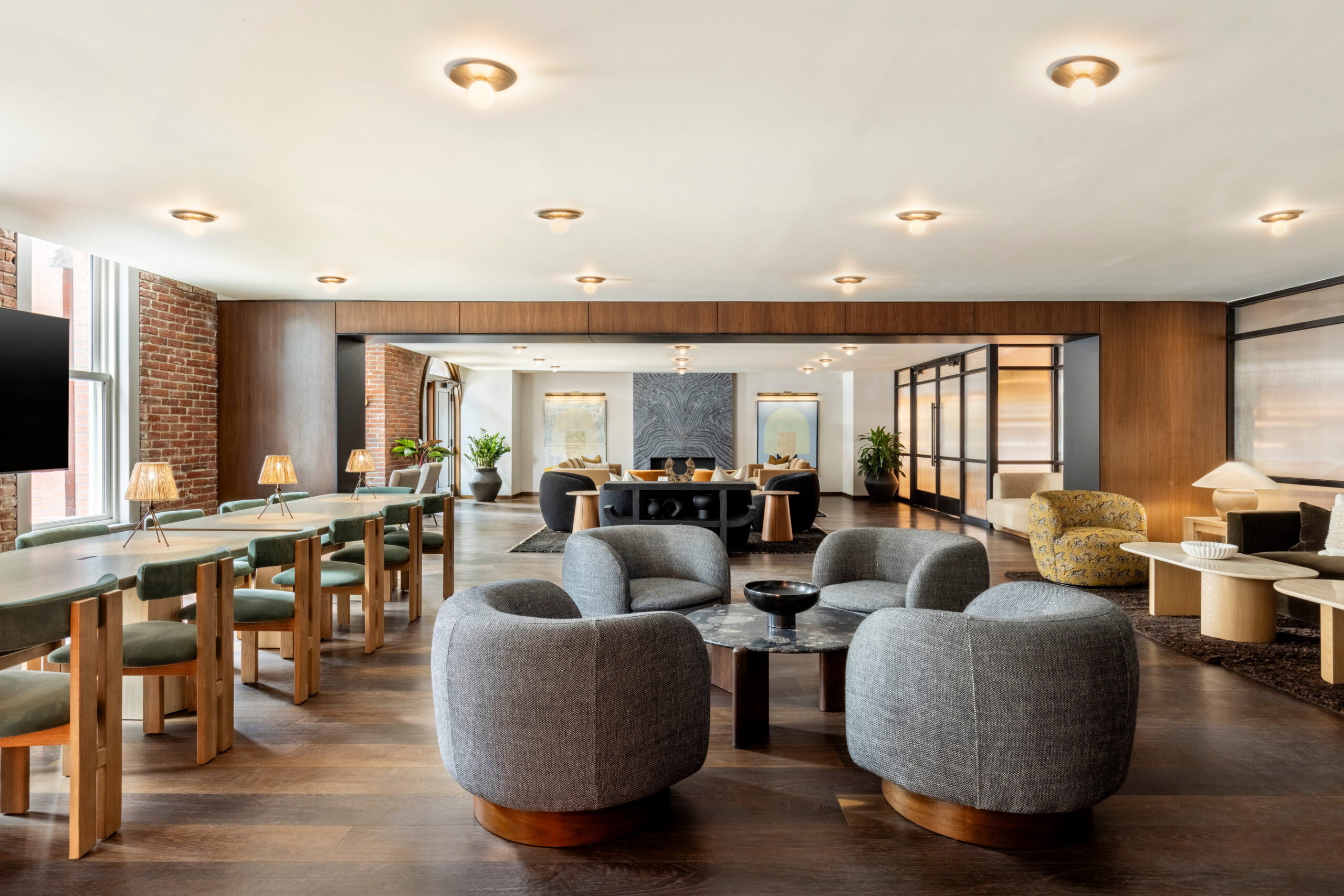 Fireplace Lounge Event Space