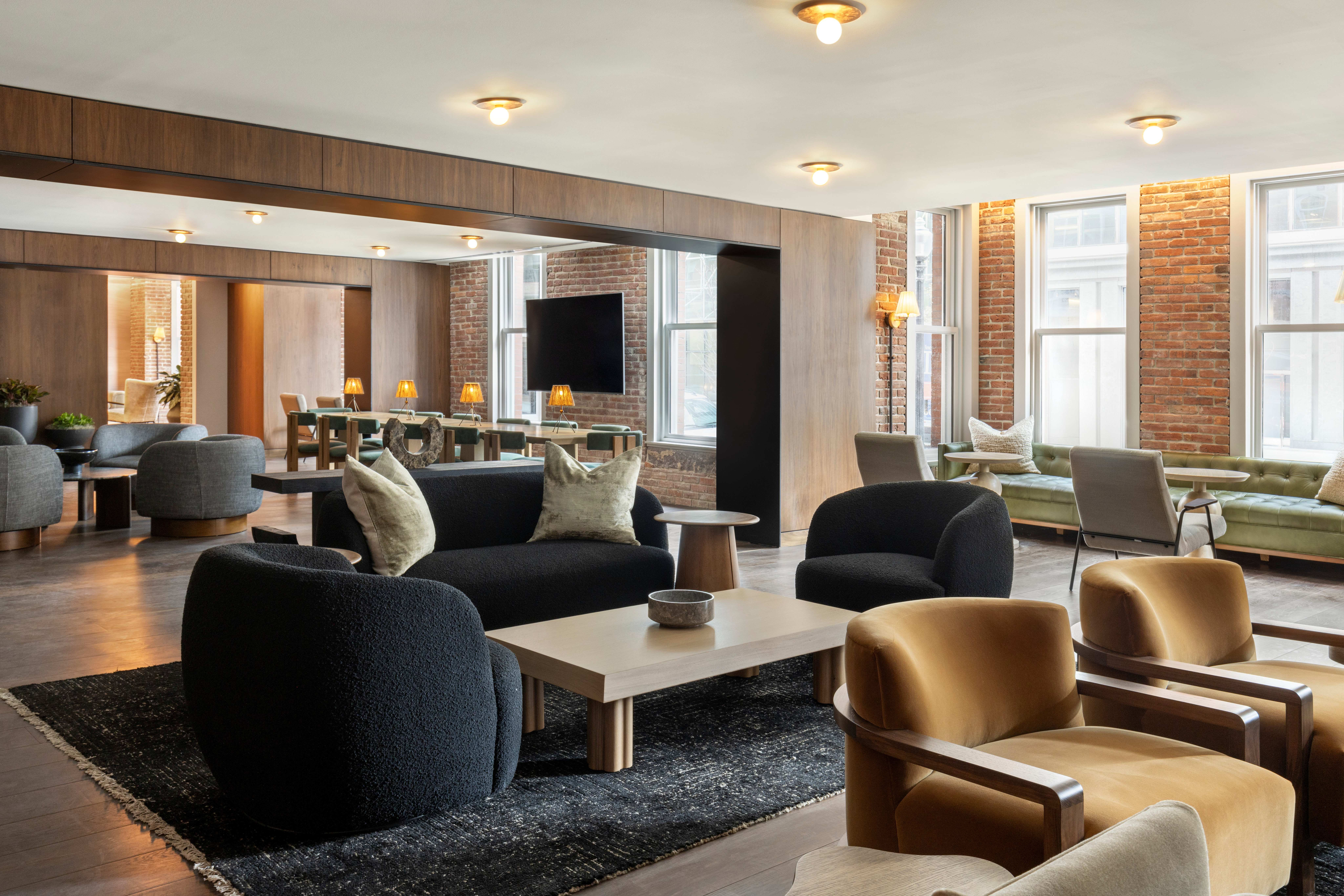 Fireplace Lounge Event Space