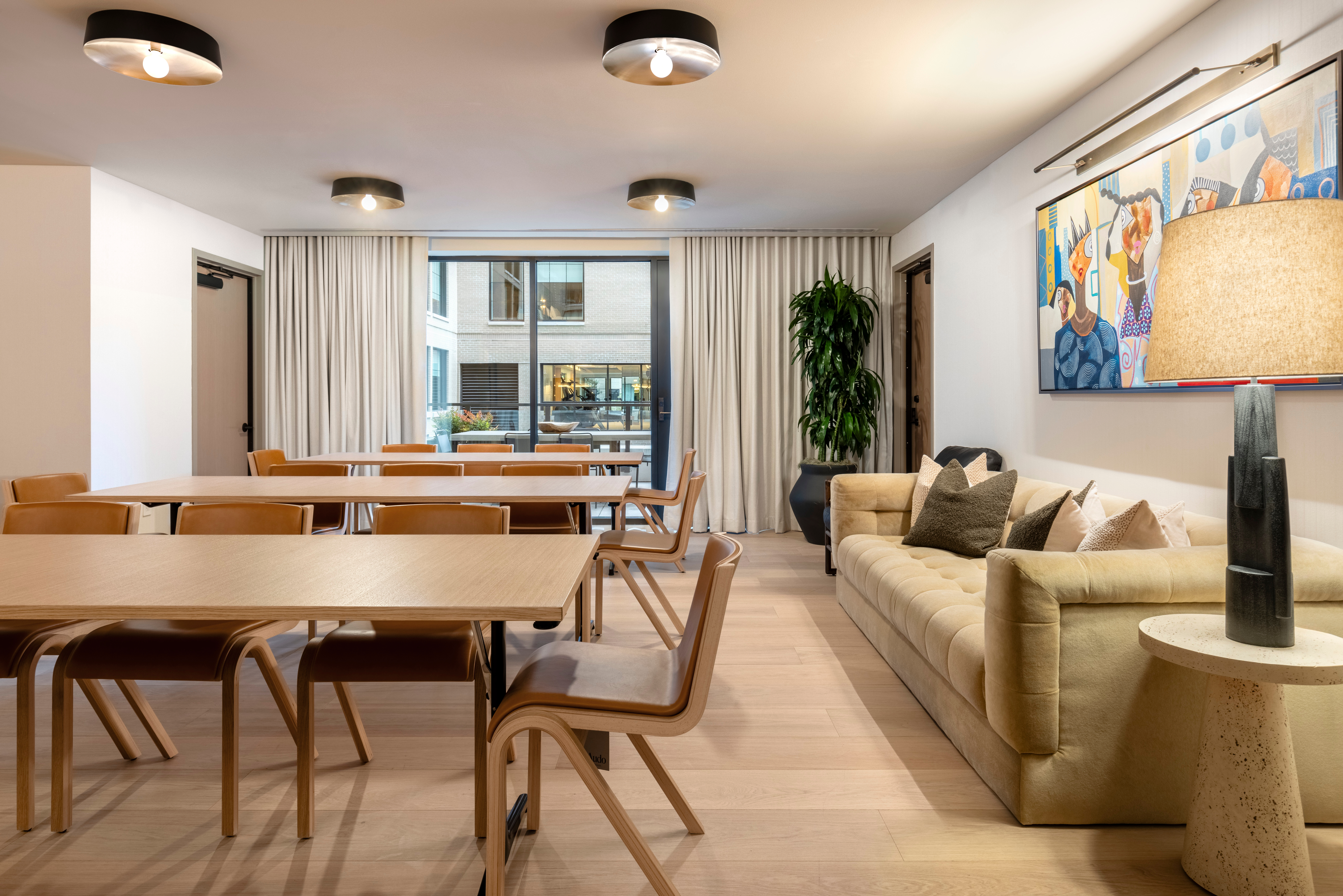 Versatile Meeting Spaces with Outdoor Terrace