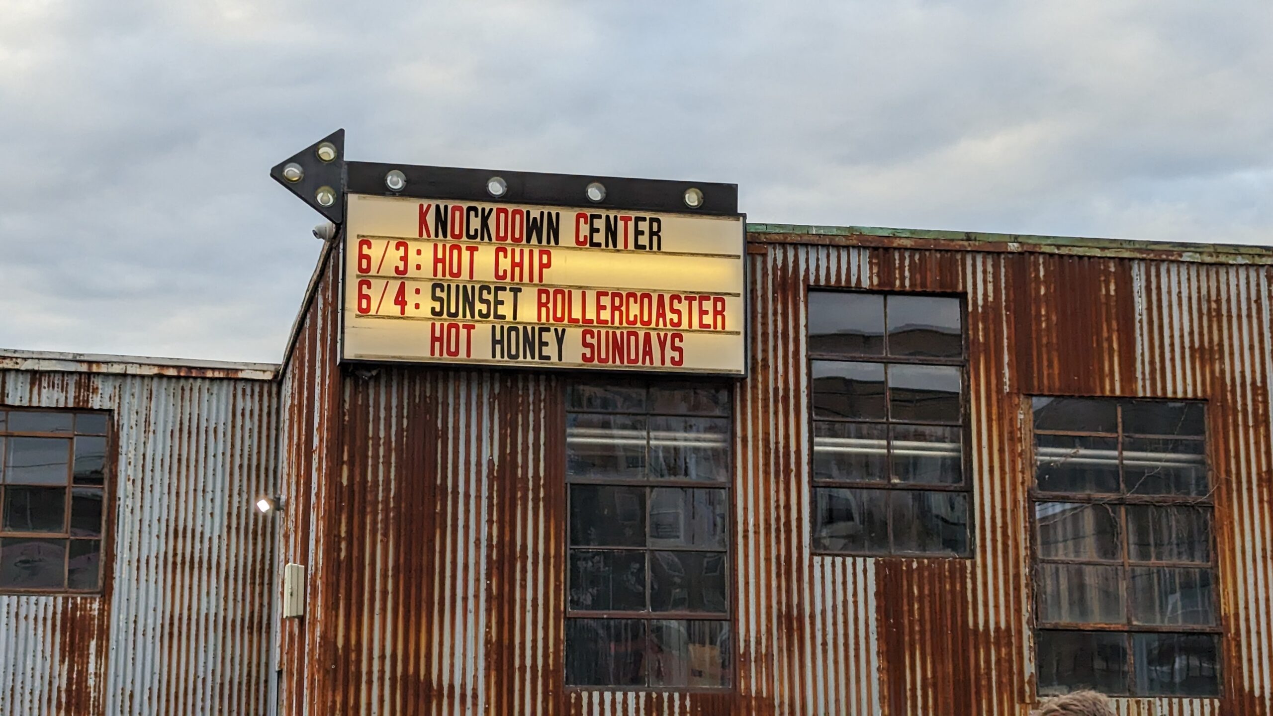 Exterior view of the Knockdown Center in Queens, New York