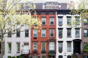 Apartment Buildings with unique architecture in New York City