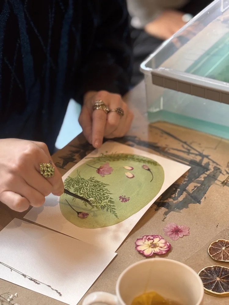 Visit the Arts Club: Cyanotypes event page