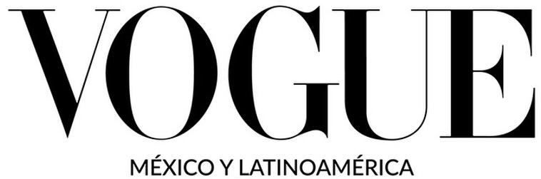 The Vogue México y Latinoamérica logo features the word "VOGUE" in large, bold letters with "México y Latinoamérica" in smaller text below.