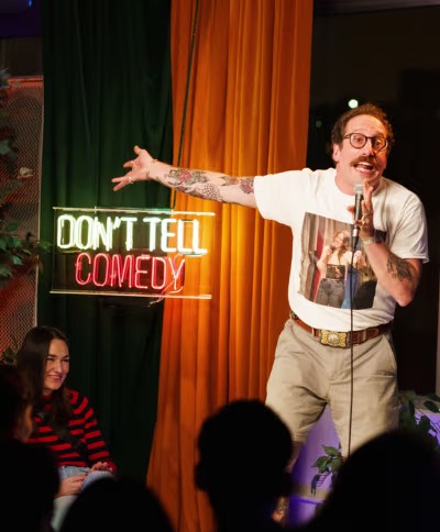 Visit the Don’t Tell Comedy event page