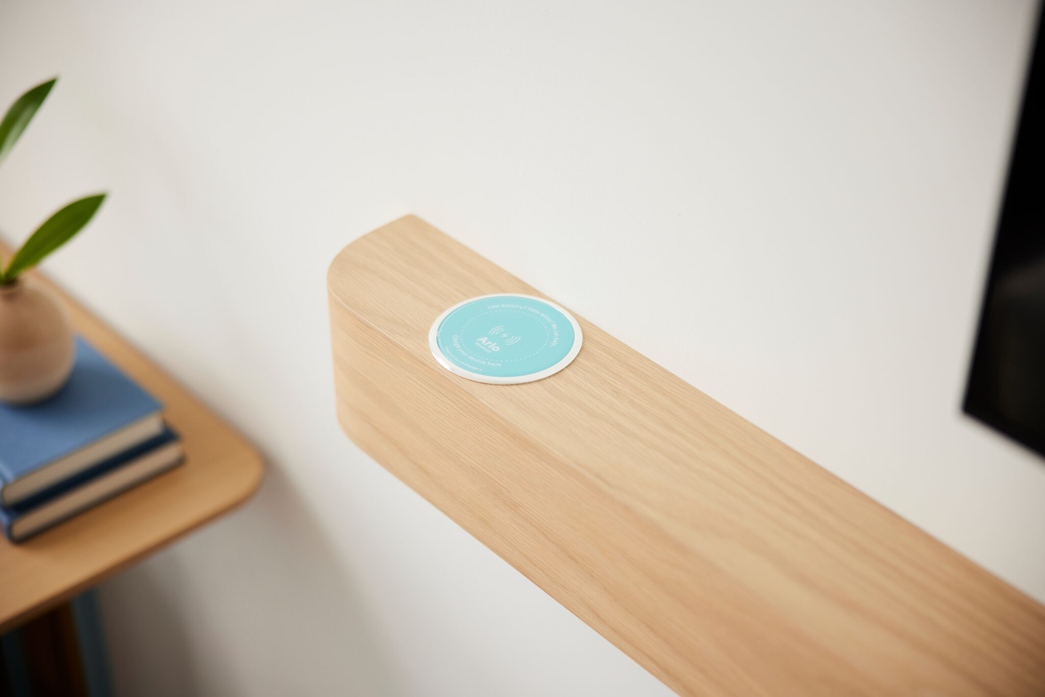 Arlo Wynwood Accessible King Balcony hotel room phone charging pad